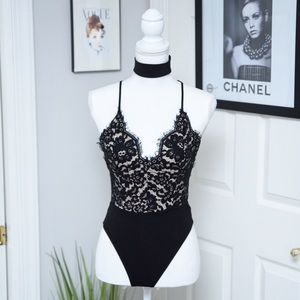 NWT Forever21 Lace Bodysuit